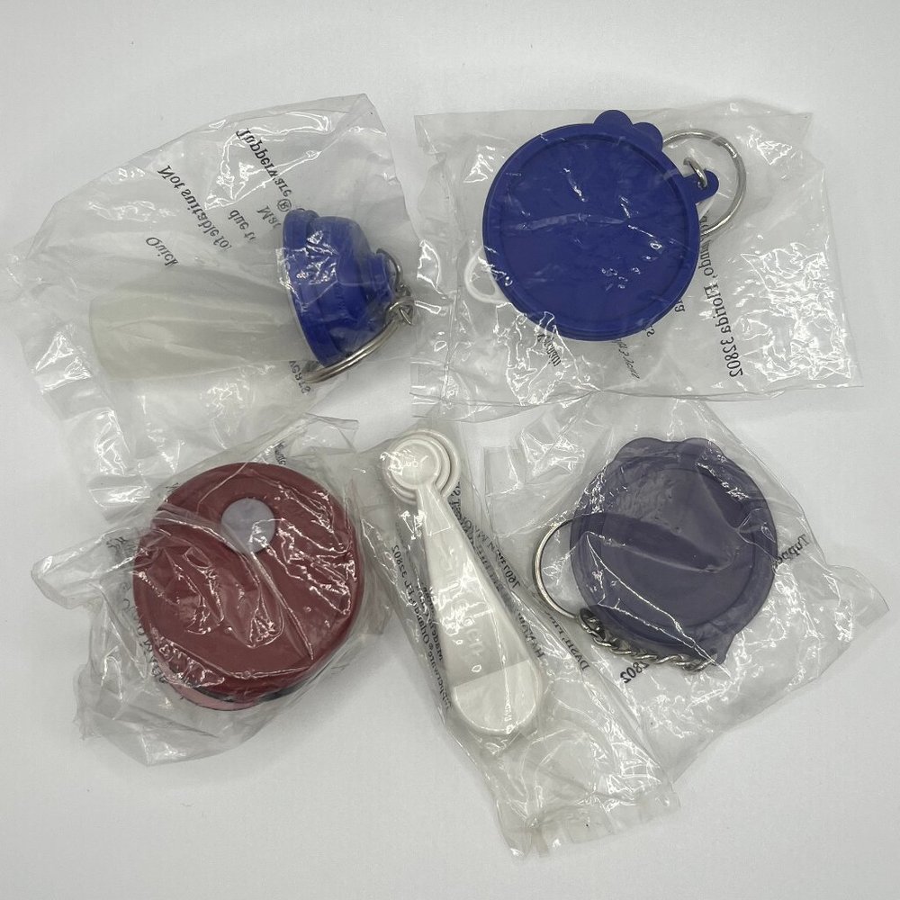 Tupperware Keychaina and Magnet Assortment